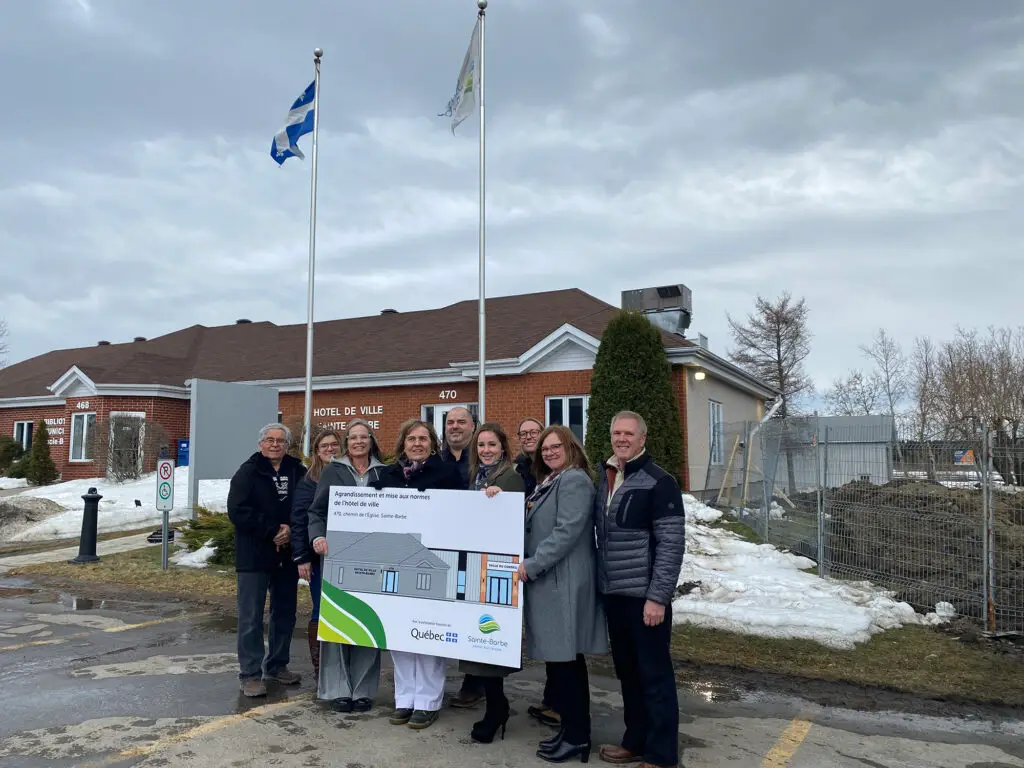 Annonce travaux hôtel de ville Sainte-Barbe